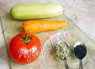 Рис с кабачками и морковкой - простой рецепт Кабачки тушеные с рисом и помидорами