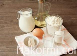 Baursaks with kefir - a real Kazakh recipe Recipe for making baursaks with kefir