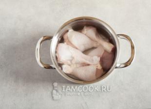 Курка з волоськими горіхами - покрокові рецепти приготування грузинського блюда в домашніх умовах з фото