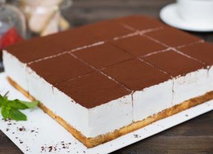 Десерт тірамісу - калорійність та склад