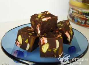 Шоколадний фадж (fudge): рецепт з фото Індійський десерт шоколадний фадж
