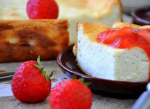 Cottage cheese casserole with semolina Cottage cheese casserole like in the maternity hospital