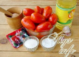 В'ялені помідори в олії в домашніх умовах: рецепти на зиму Як приготувати в'ялені помідори італійською