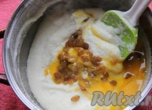 Ricetta per la manna dal porridge di semolino