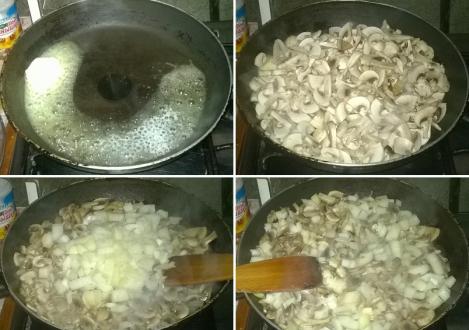 Жюльен из грибов в духовке с сыром и луком классический Как приготовить жульен с курицей и грибами в духовке