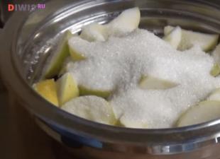 Рецепт варенья из яблок дольками Самое простое яблочное варенье – рецепт