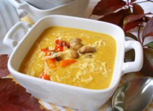 How to make delicious pumpkin soup