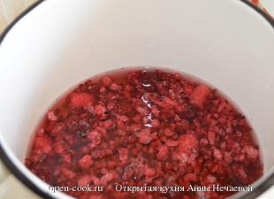 Кулинарные рецепты и фоторецепты Как приготовить кисель из замороженной малины