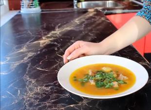 Гороховий суп без м'яса - смачні пісні або вегетаріанські рецепти ситної страви