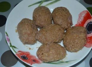 Dietary dishes made from minced meat: recipes with photos Dietary dishes made from minced beef recipes