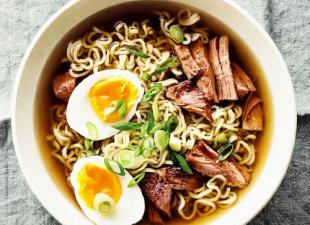 Tez tayyorlanadigan noodles doshirak chan ramen - “doshirakdan chan ramen - qaynatish kerak bo'lgan tez tayyorlanadigan noodles