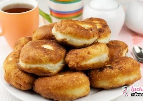 Lush, delicious yeast buns with kefir!