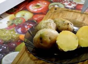 Картопляне пюре в мікрохвильовій печі Картопляне пюре в мікрохвильовій печі рецепт
